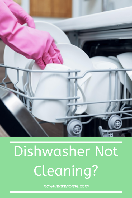 Dishwasher not cleaning? Could it be time for you to clean your dishwasher?#dishwasher #cleaning