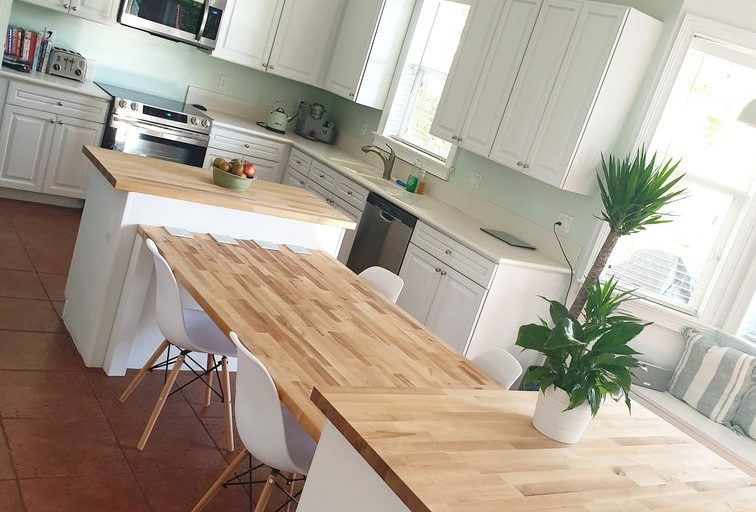 Sealing butcher block countertops the easy way