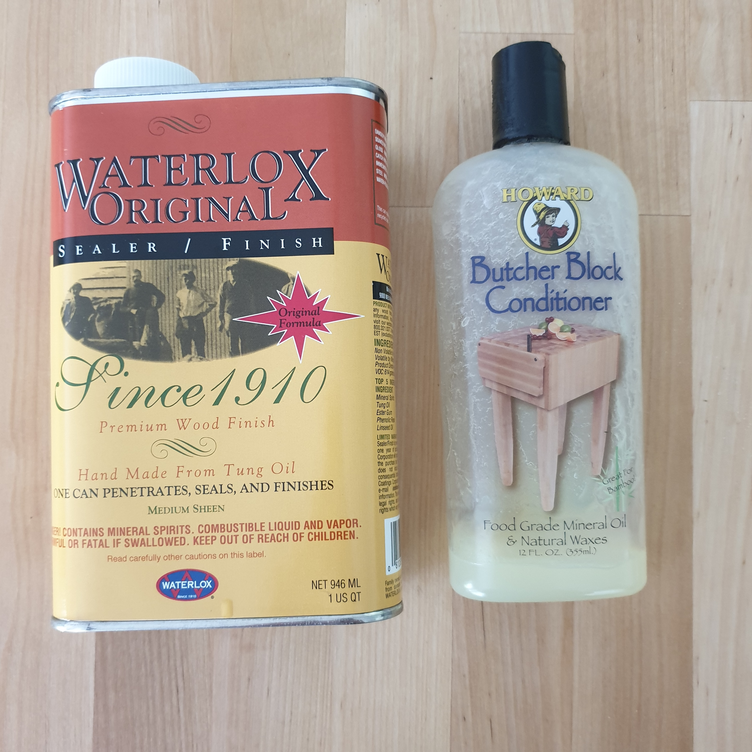 Waterlox vs. slagterblokbalsam